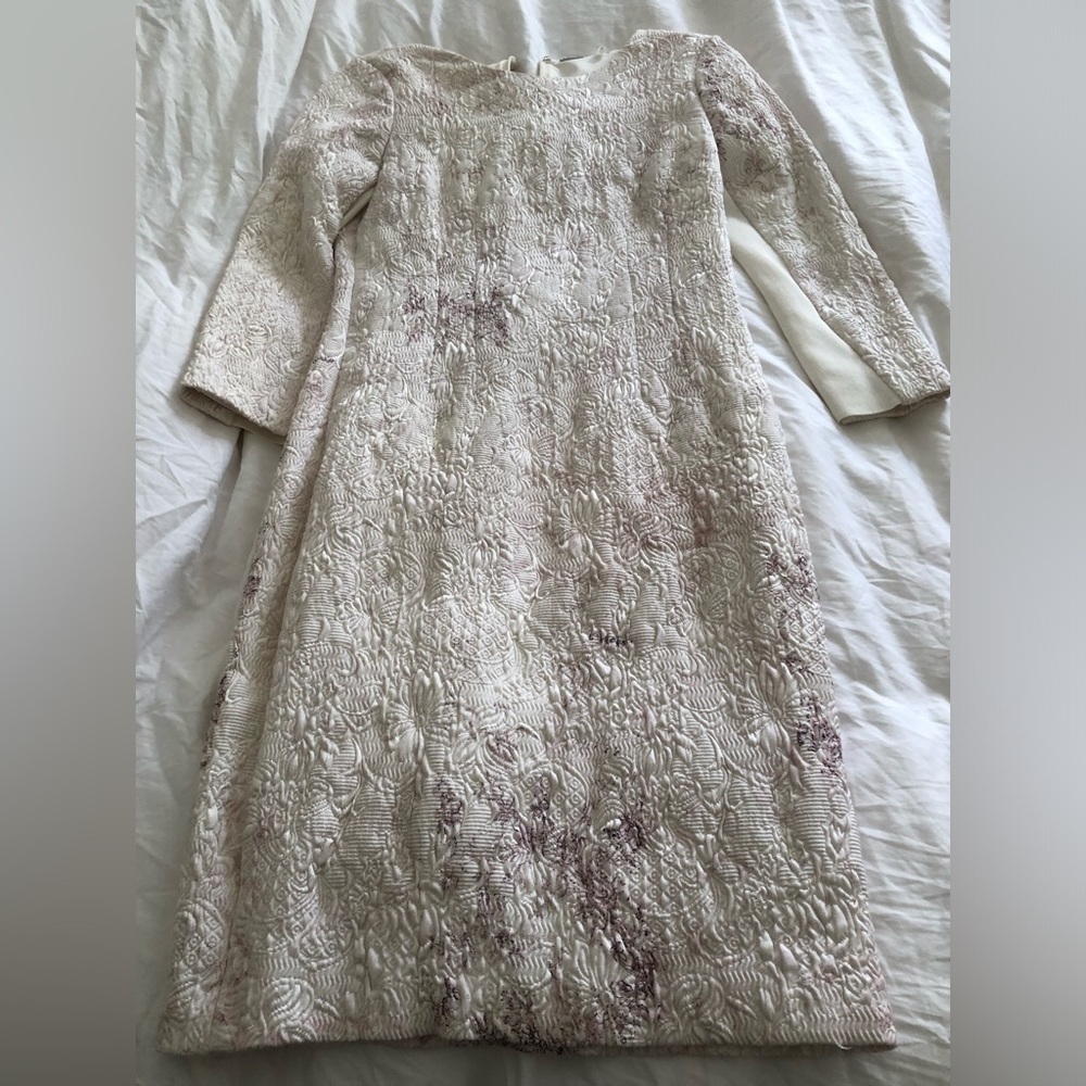 NWOT Elie Tahari winter white dress, size 0